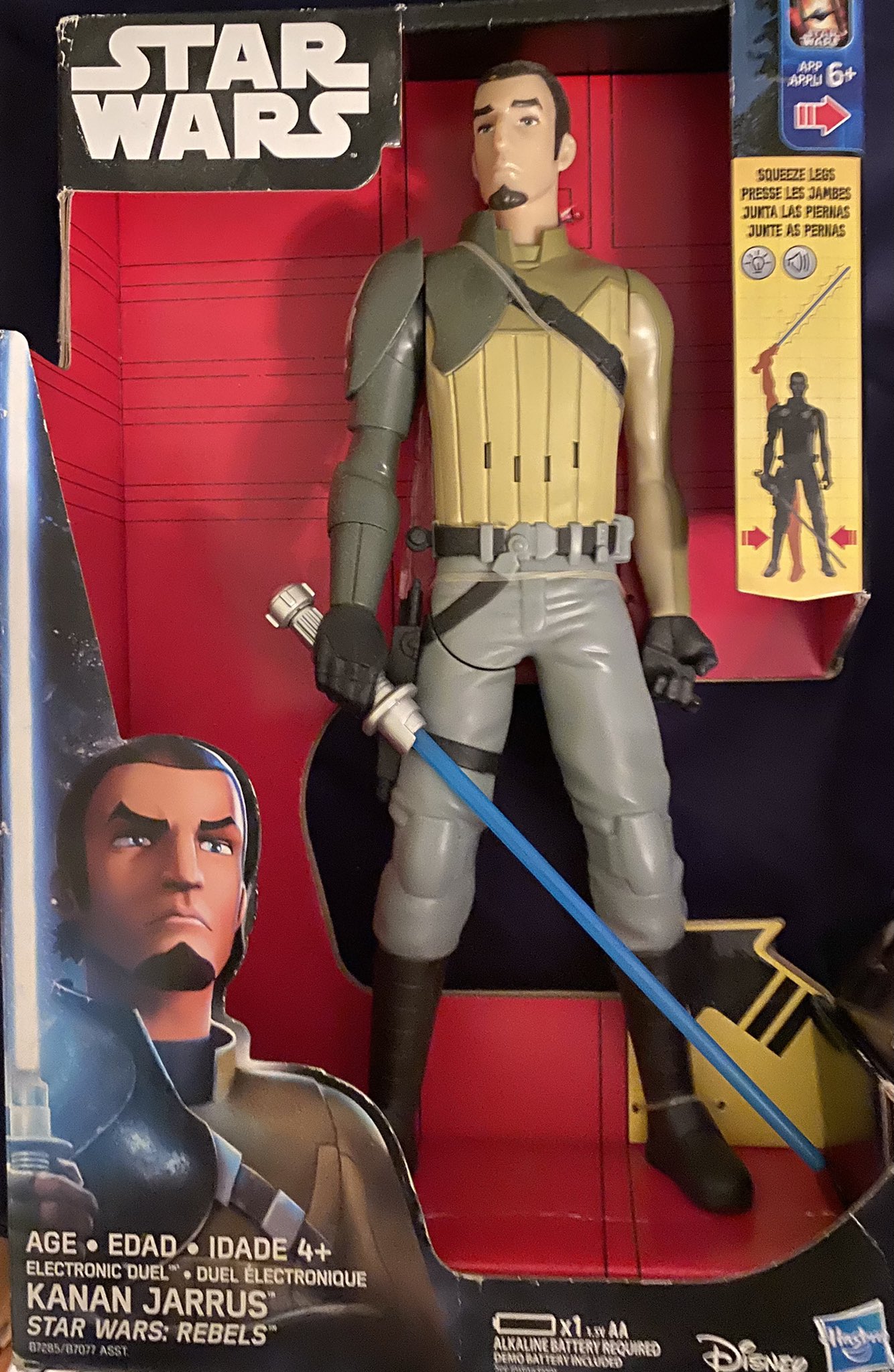  Star Wars Rebels Electronic Duel Kanan Jarrus : Toys & Games