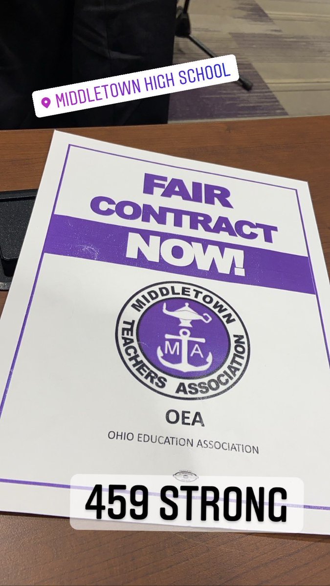 #459Strong #MiddieRising #UnionStrong