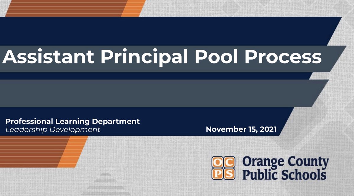 Thank you to the 1️⃣5️⃣8️⃣ participants in our Assistant Principal Pool informational webinar tonight! From helpful tips on submitting the application to collaborating with our expert AP Panel, we are so excited you chose to spend your evening learning with us! #ocpsCAO #OCPSleads