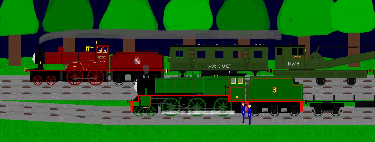 Thomas and the store breakdown train trainz