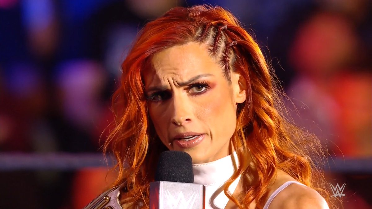 WWEonFOX's tweet photo. .@BeckyLynchWWE just got ALOT off her chest #WWERaw https://t.co/l7ywYYB9UC