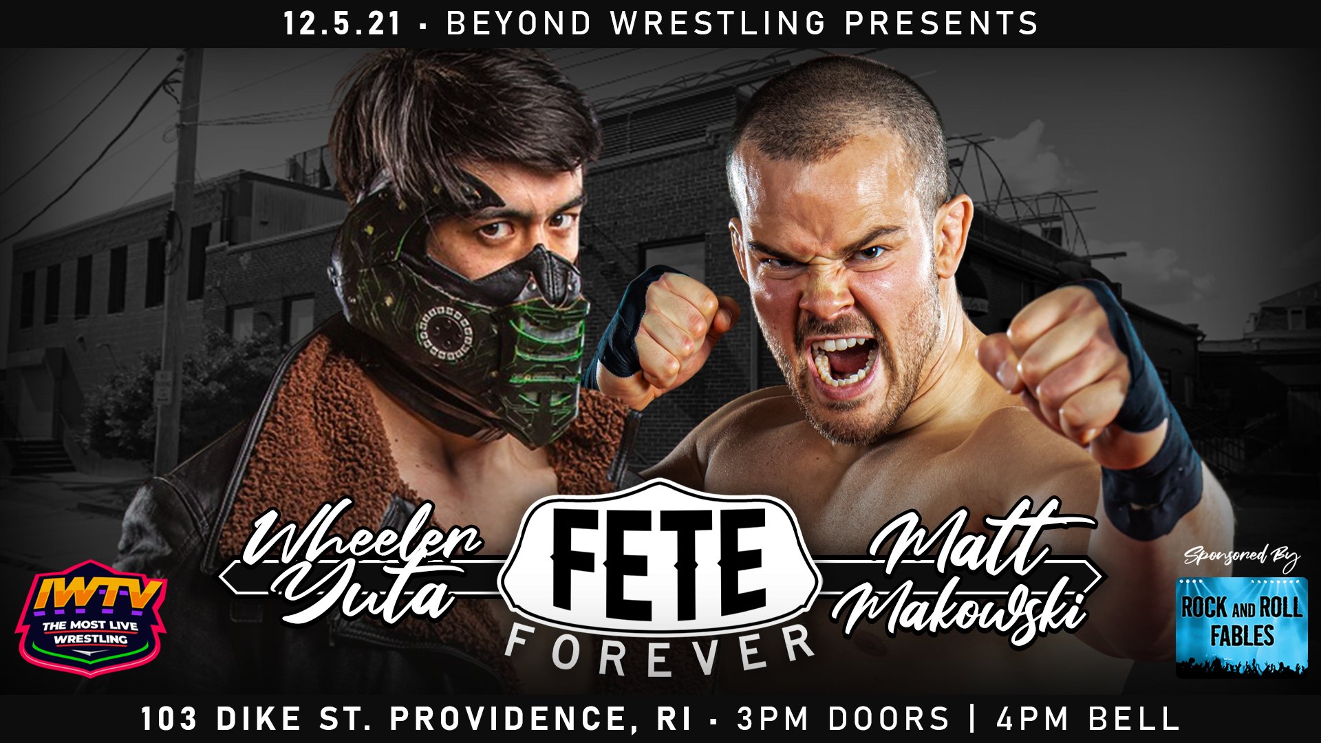 Wheeler Yuta vs. Matt Makowski (Makowski Pulled From Match) Fete Forever