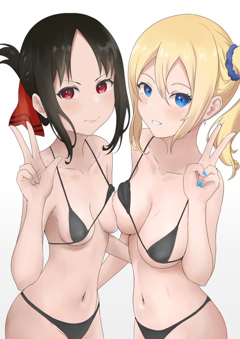 Kaguya x Hayasaka
Testing Krita for the first time, so much to learn. 