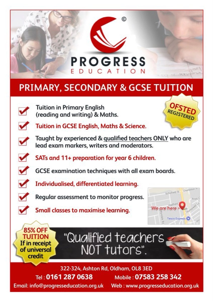 Progress_ed's tweet photo. We will soon be launching FREE school meals and FREE tuition as part of our winter school activities. If any parents interested please get in touch. Come and join us!
#education #schools #students #OldhamHour #GCSE #pupils @Oldham_Hour https://t.co/AErDGG7Z8v