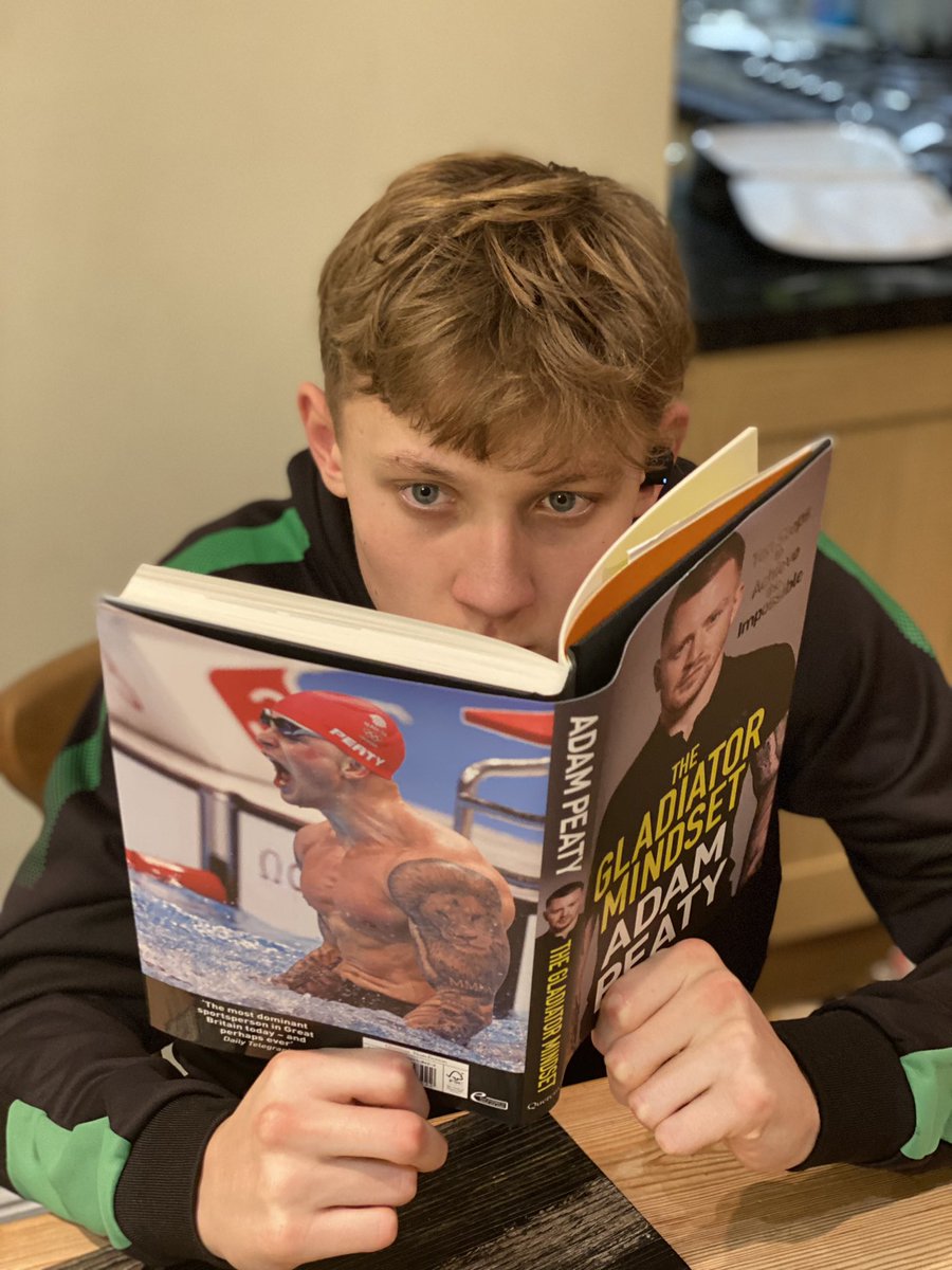 MattWalkerUK49's tweet photo. @adam_peaty It was great to meet you tonight! Thank you for the time you spent with Alex, Dan and Max at the Nottingham  book signing; just meeting you has inspired them to train harder and they’re already reading your book after swim training! Best of luck back in the pool! 💪🏻🏊🏻‍♂️ https://t.co/1MoIBXPxT9