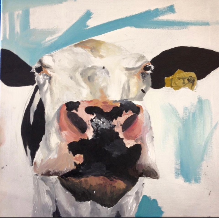 tks_artdept's tweet photo. #gcse2016 The year of the COW
#painting A* - wonder what they are doing now? https://t.co/ZF8fYdRKQ6
