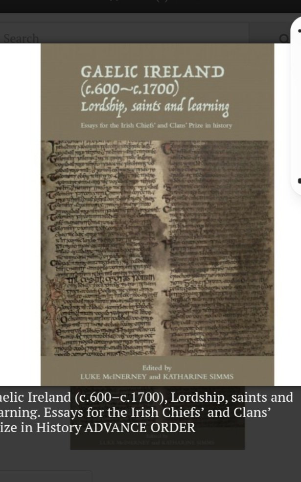 deciek's tweet photo. Delighted to have a paper included in the latest anthology of Irish Chiefs' and Clans Prize papers on aspects of life in Gaelic Ireland. The paper hopefully provides some insights into the relationship between towerhouses and lordship in Mayo (case study).
https://t.co/dhCQDXoXja https://t.co/7eqXEht3Lk