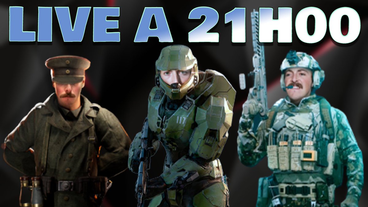 Kouinia1's tweet photo. ÉNORME SURPRISE! HALO INFINITE EST SORTI!
Au programme cette semaine:

-Mardi &amp; Mercredi: Halo Infinite
-Jeudi: Beyond The Wire
-Vendredi &amp; Samedi: Battlefield 2042

SORTEZ COUVERT! RESTEZ VIRIL!
#twitchfr https://t.co/vrxGBVBLbj
