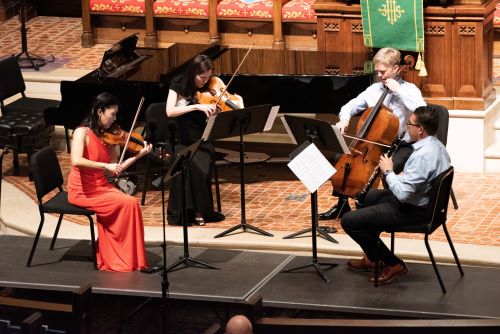 Congratulations to @bkrausemusic on a fantastic #worldpremiere yesterday! Ben was commissioned by the <a href="/AtlChambPlayers/">ATL Chamber Players</a> to expand his winning piece "Notes from Inside". 
We look forward to hearing more from you, Ben! All the best! #composers #chambermusic #classicalmusic