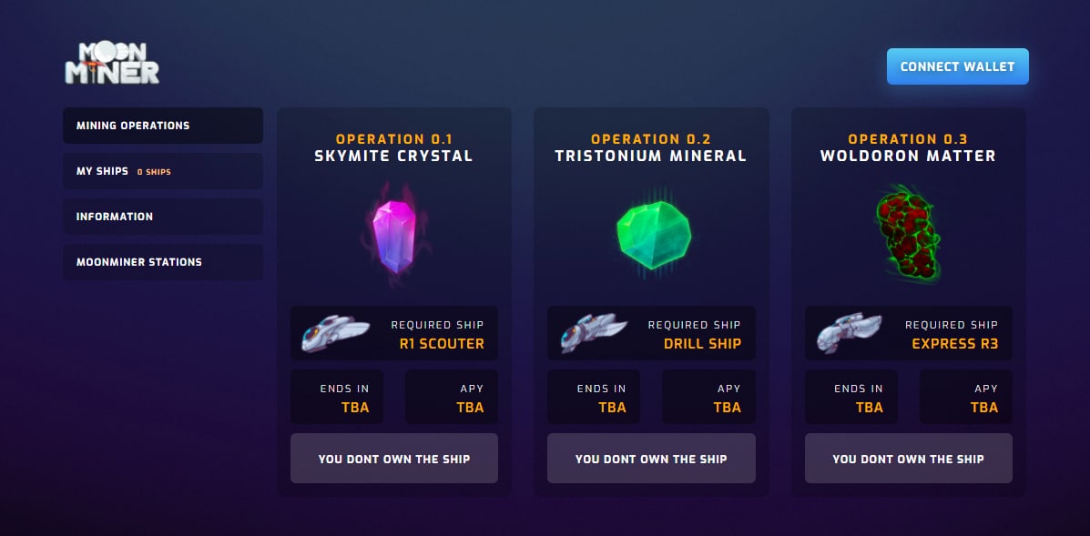 Get ready guys! We are about to take off, on 22th November you'll be able to get your own spaceship and start mining extremely rare mineral in outer space! 🚀

Join t.me/moonminer_offi… for the full announcement 🌙⛏
