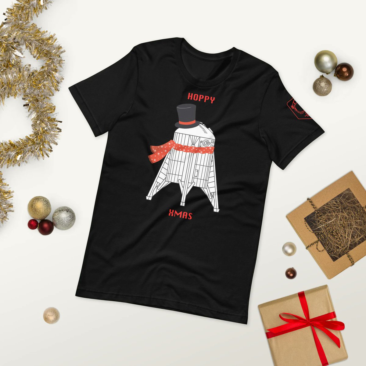 TheLaunchPadX's tweet photo. JUST RELEASED!  Order your #HoppyXmas shirt today and receive in early December!

https://t.co/dvRbX1yRtP

#spacex #elon #starship #starbase #starhopper #christmas #falcon9 #falconheavy https://t.co/D68qpshD0H