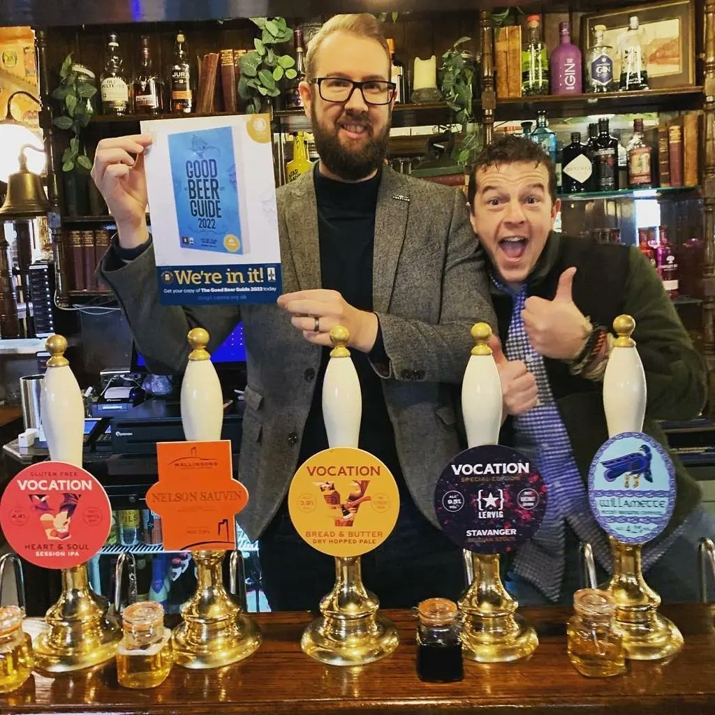 Roch_Beer_Fest's tweet photo. Three of @CoLancs venues: @BaumRochdale, @FlyerRochdale
&amp; Bombay Brew - Indian Street Food &amp; Craft Ale have made it into the @CAMRA_Official Good Beer Guide 2022!

Test the beer quality yourself during the @CAMRA_ROB supported Rochd'ale' Co'hop'erative Ale Trail this Wed-Sun! https://t.co/ODWoGIgJ2Z