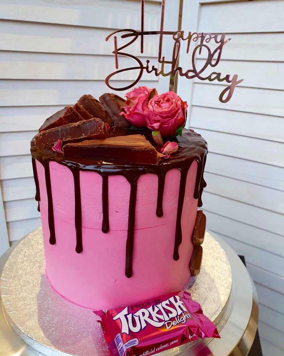 mambakes's tweet photo. They said a cute Turkish delight chocolate cake couldn’t be done, we said challenge accepted 🌸🍫 https://t.co/mygZ6a5Ru5