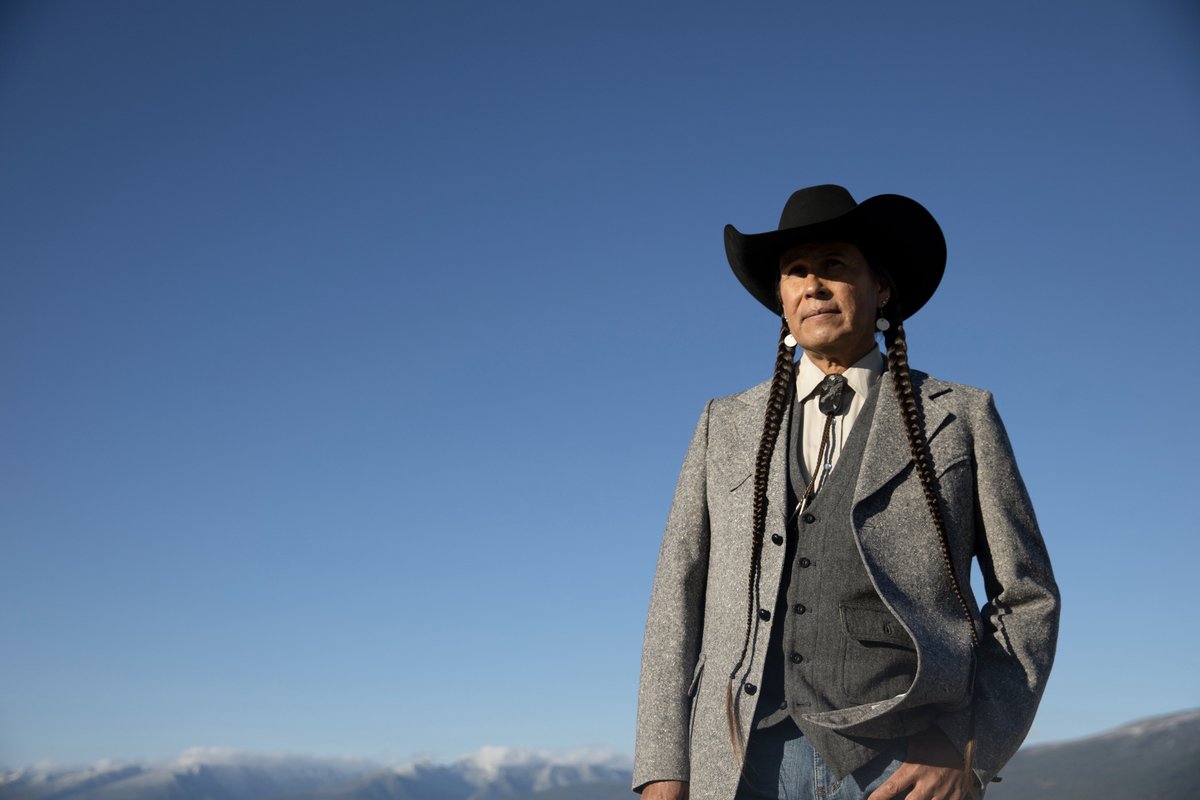Yellowstone's tweet photo. Mo Brings Plenty appreciation post. #YellowstoneTV https://t.co/jHluReu14M