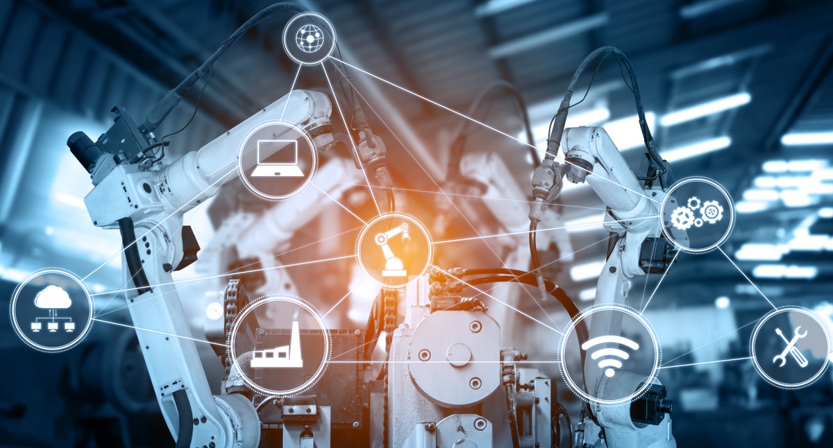 Sensata's tweet photo. From a single pump to an entire factory, Sensata’s new wireless systems make connecting to smart factory solutions simple. Learn more: https://t.co/wjsLUjglG2 #IIoT #Connectivity #WirelessSensing #SmartFactory https://t.co/fIAZgtHPuP
