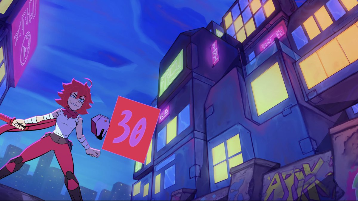 StudioCozyPop's tweet photo. Some of our favorite screenshots from the Aeon Drive trailer. This project was so fun to make! https://t.co/dNwKKVZkS3