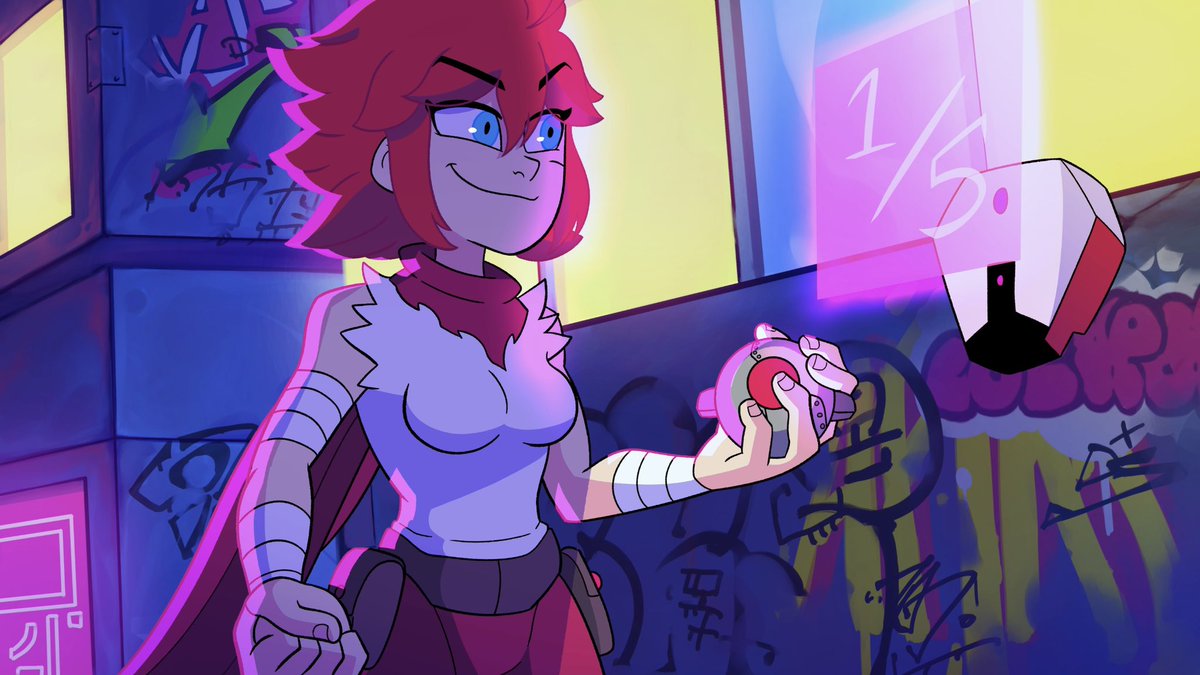 StudioCozyPop's tweet photo. Some of our favorite screenshots from the Aeon Drive trailer. This project was so fun to make! https://t.co/dNwKKVZkS3