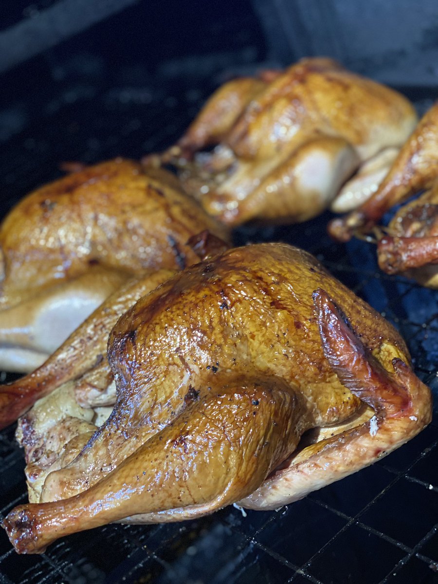 Some Early Birds Of The Season !! 🦃
Have You Pre-Ordered Your Turkey or Ham ?! 
Only 6 Days Left !! 😲
Last Day to Order is Sunday !

#bestbbqaround #jdsbarbque #woodsmoked #smokedbbq #smokedturkey #herbbrinedturkey #turkey