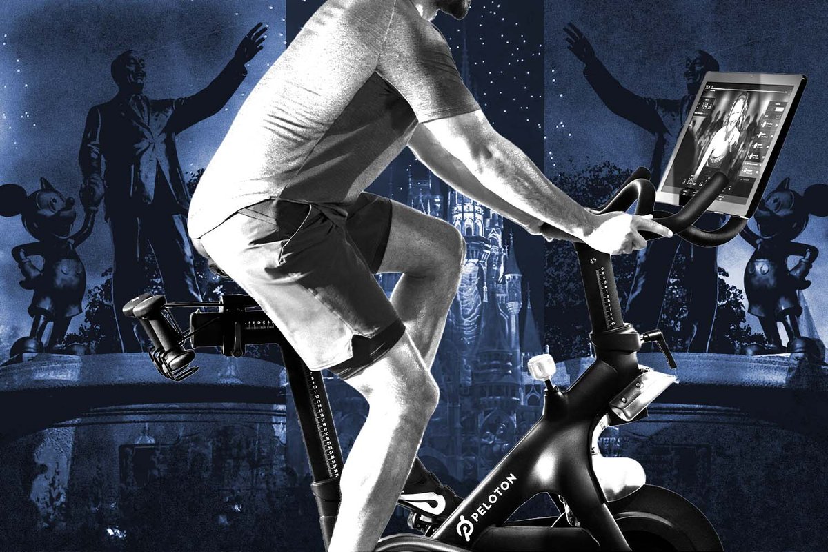 LiamKillingstad's tweet photo. ❄️Cold Take: Peloton is taking an absolute beating in the public markets

🔥Hot Take: In order to regain the fitness throne – they should be acquired by Disney

Here's my take... https://t.co/o6PIV1OEbA