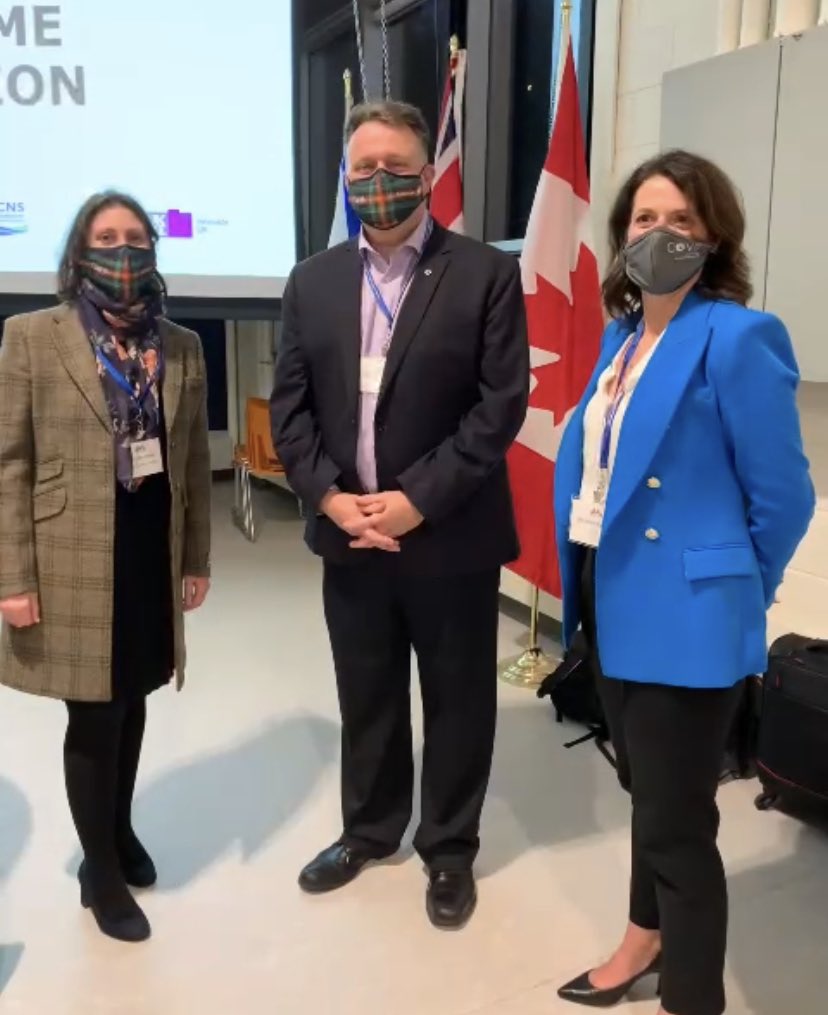 ScotGovCanada's tweet photo. Wonderful to meet Nova Scotia Environment Minister @TimothyHalman, Halifax Mayor @MikeSavageHFX and Melanie Nadeau, CEO @COVE_Ocean 🇨🇦 at today’s #GBIPMarineRobotics  Mission in NS, 🇨🇦 attended by 🏴󠁧󠁢󠁳󠁣󠁴󠁿 businesses #Innovo, @PicSeaRobotics and #UnderwaterContractingLTD 🏴󠁧󠁢󠁳󠁣󠁴󠁿🌊🇨🇦 https://t.co/kO1xwV5CRd