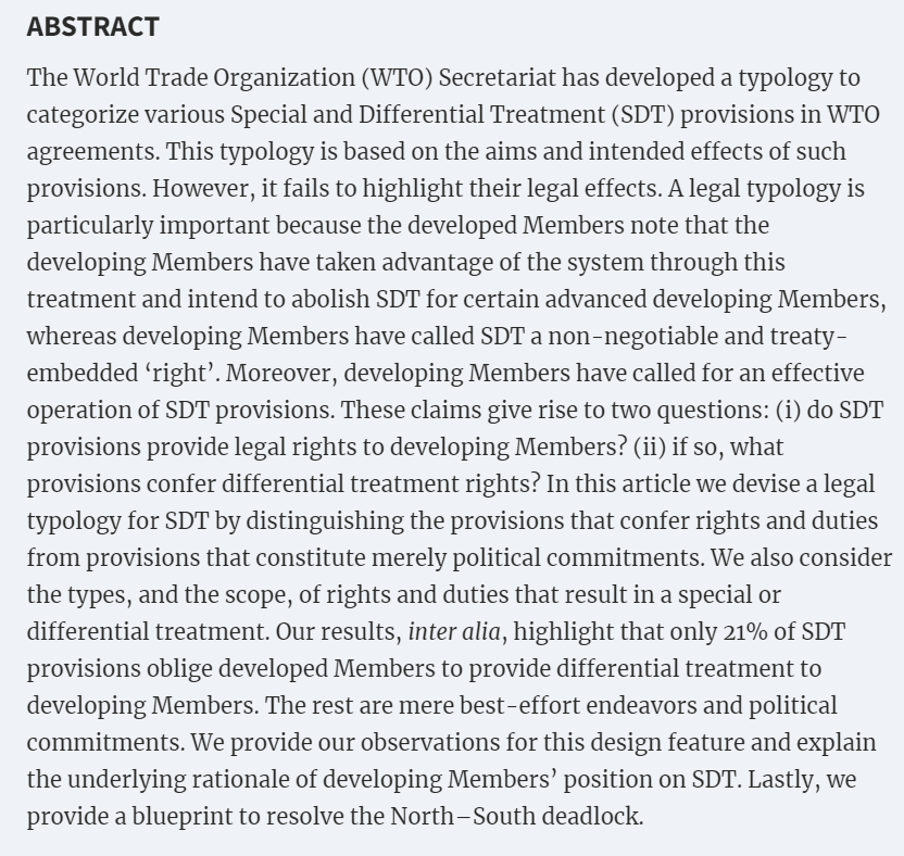 Journal of International Economic Law tweet media