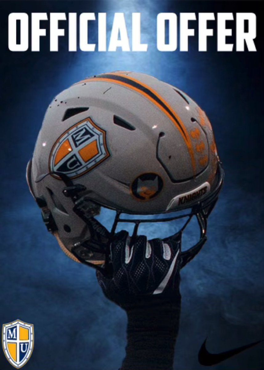 Excited to announce that I have received an offer to <a href="/MarianUFootball/">Marian Football</a> thank you to @_JoeBooks <a href="/StinnToWin/">Tyler Stinn</a> <a href="/CoachHenn/">mark henninger</a> GO KNIGHTS💙💛!! <a href="/BishopLuersFB/">Bishop Luers Football</a> <a href="/IndianaPreps/">Indiana Preps</a> <a href="/mtathleticsllc/">More Than Athletics, LLC</a> <a href="/OPSFootball/">OPS Football Academy</a> <a href="/Blitz_OTH/">Blitz</a> <a href="/Bryan_Ault/">Bryan Ault - Midwest Scout</a> <a href="/TrambleJoe/">Joe Tramble</a> <a href="/260sports/">SummitCitySports.com</a>