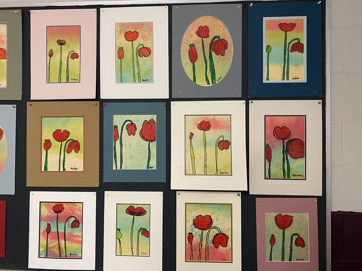 Beautiful art of Remembrance.