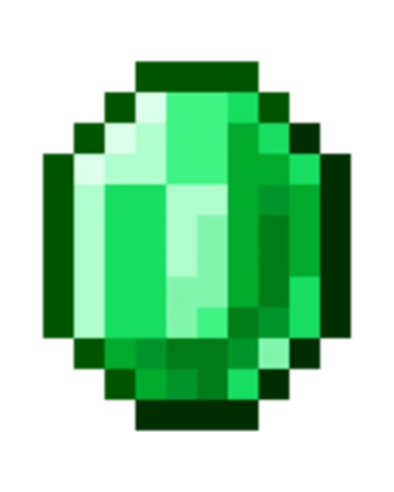 Suwie_'s tweet photo. Esta hermosa esmeralda te representa, porque soy aquel aldeano de Minecraft que anhela tenerte.

¿Me perdonan por irme? Volveré a publicar boludeces. https://t.co/qThp626zxV