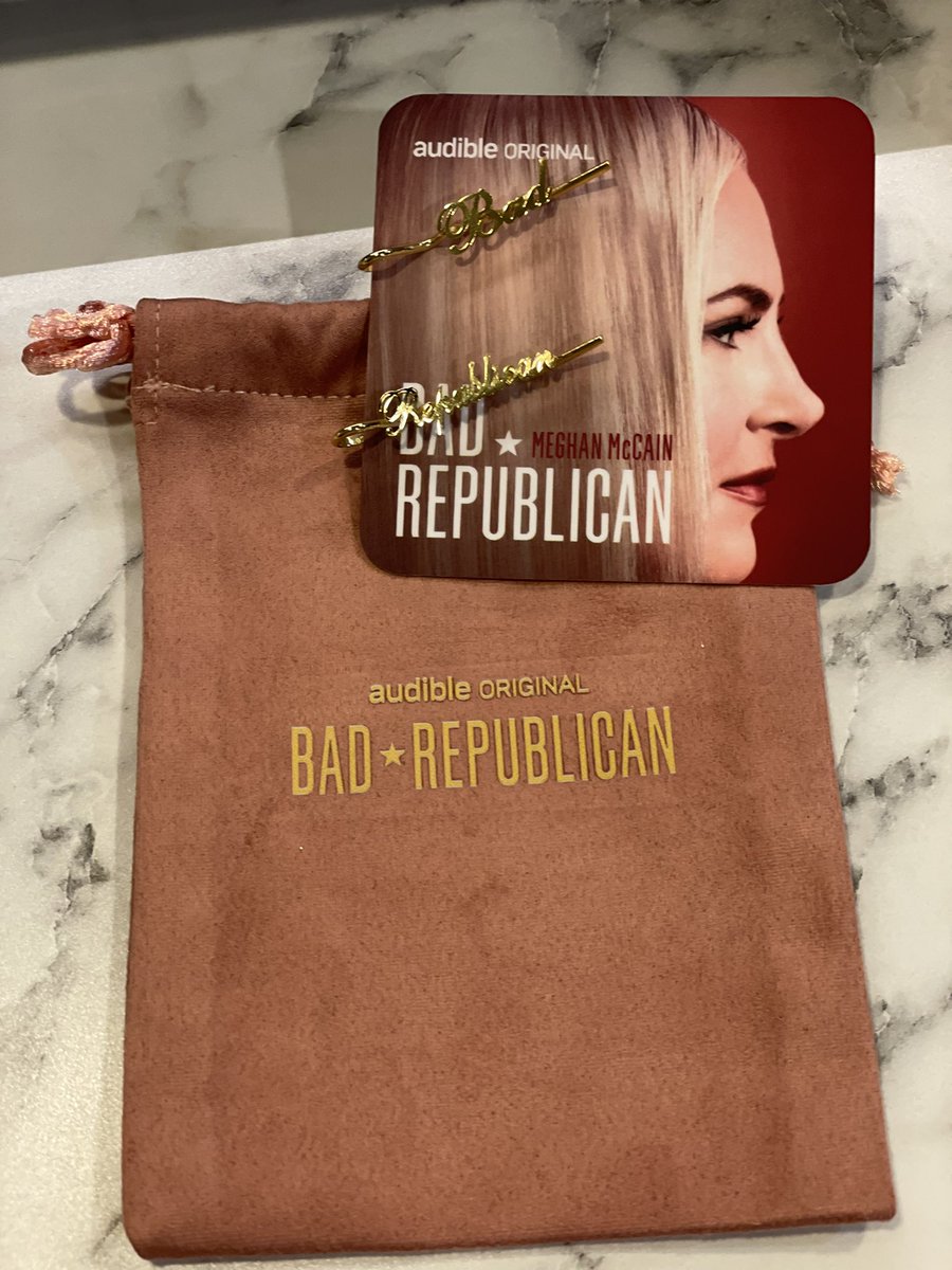 Lovie0210's tweet photo. THANK YOU @MeghanMcCain !!!  LOVE!!  @audible_com #BadRepublican https://t.co/fJrJRE4OSy