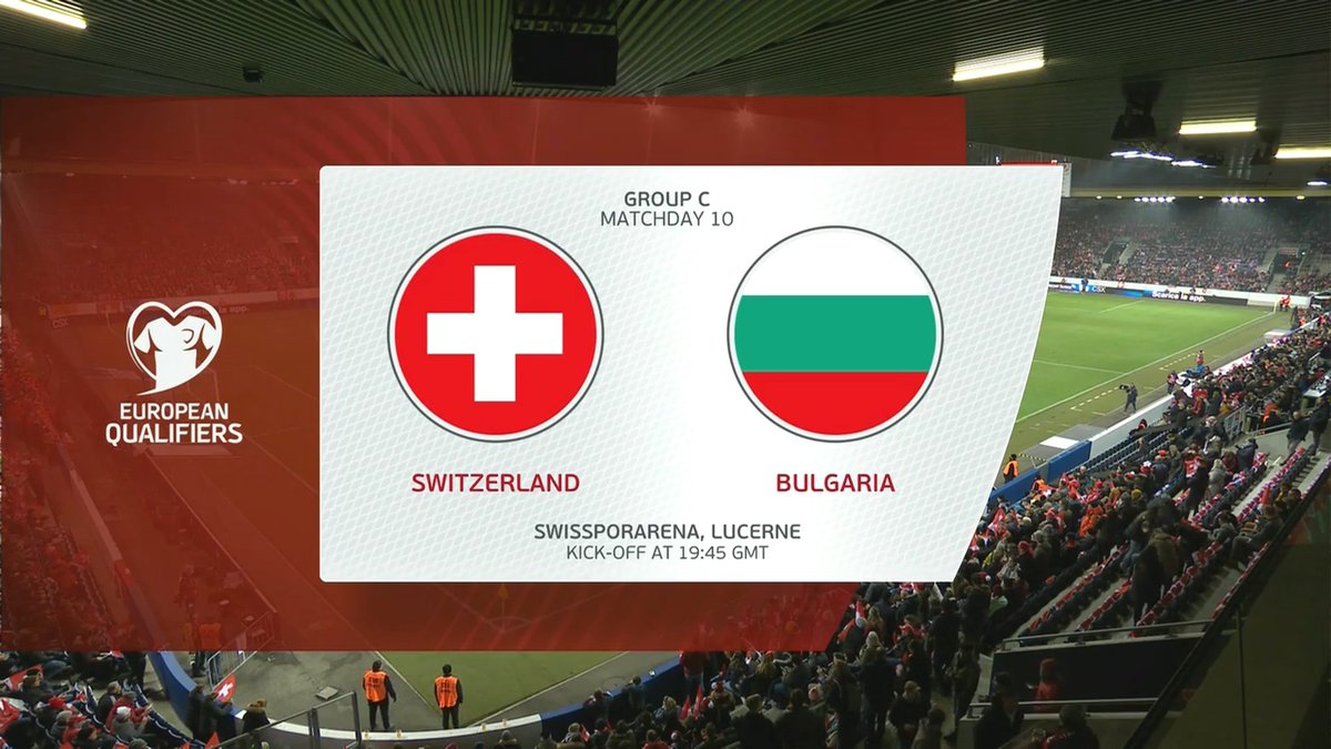 Full match: Switzerland vs Bulgaria