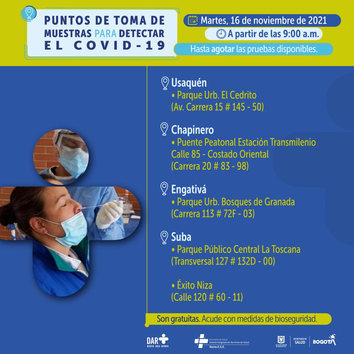 Secretaría Distrital de Salud tweet media