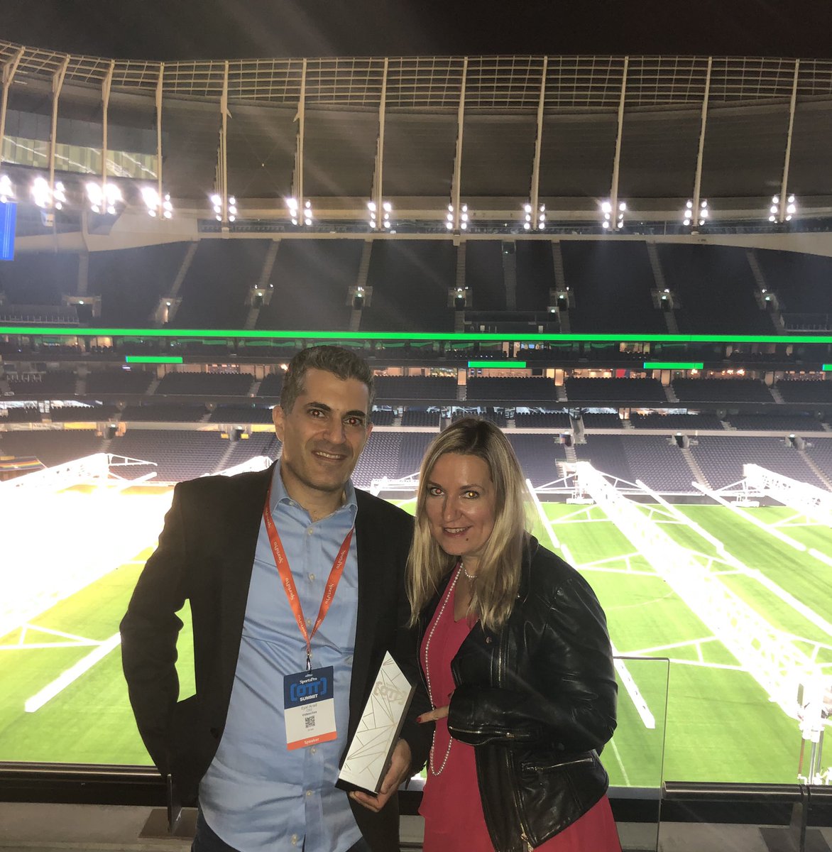 maria_aguete's tweet photo. Fantastic evening at
#SPOTT21 @SP_Influencers @SportsPro @SpursOfficial ! Lovely venue, amazing food, great friends! Congrats to all the #SpottAwards winners ๐ฅณ๐ฅณ๐ฅณ https://t.co/eXItGVqWPs