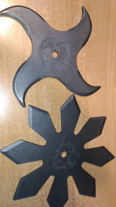 手裏剣カッコイイ〜🥰 