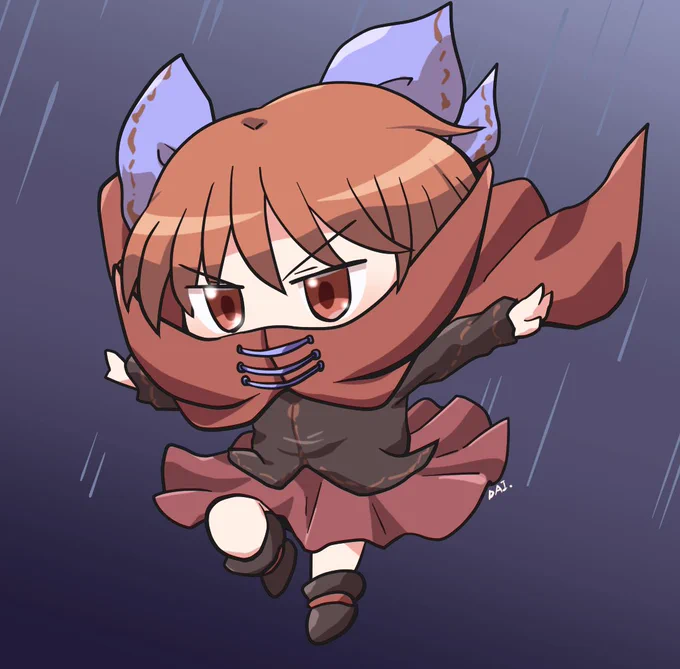 ばんきちゃん参上!😎 #おは東方 