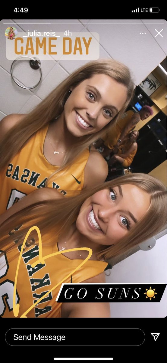 Exciting Home opener at 5:30!!! Good luck Golden Suns!💪🏻💯 <a href="/jewelsreis/">Julia Reis</a>