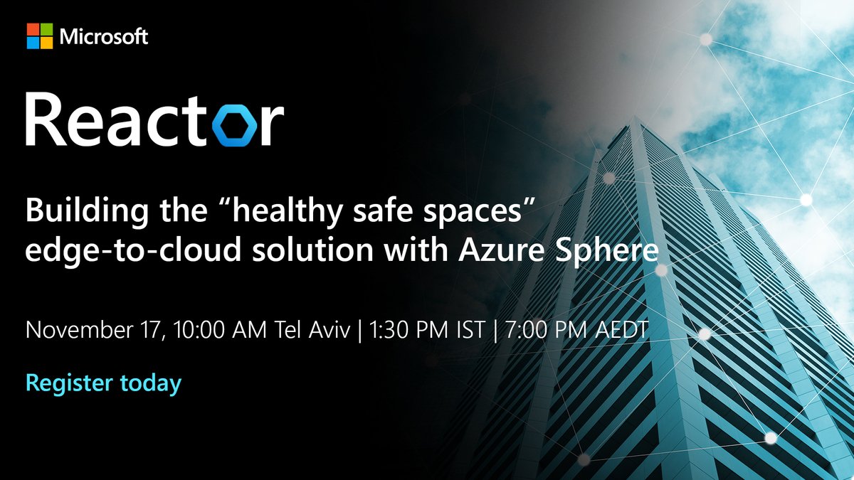 MSIoTDevs's tweet photo. Upgrade your #AzureSphere know how with #Microsoft speaker @dglover. This MeetUp virtual event covers best practices to quickly build robust, secure, manageable solutions. Register for the November 17 session, going live at 1:30 PM IST. https://t.co/LepCPXJzPG #AzureIoT https://t.co/Lae8E9FOM7