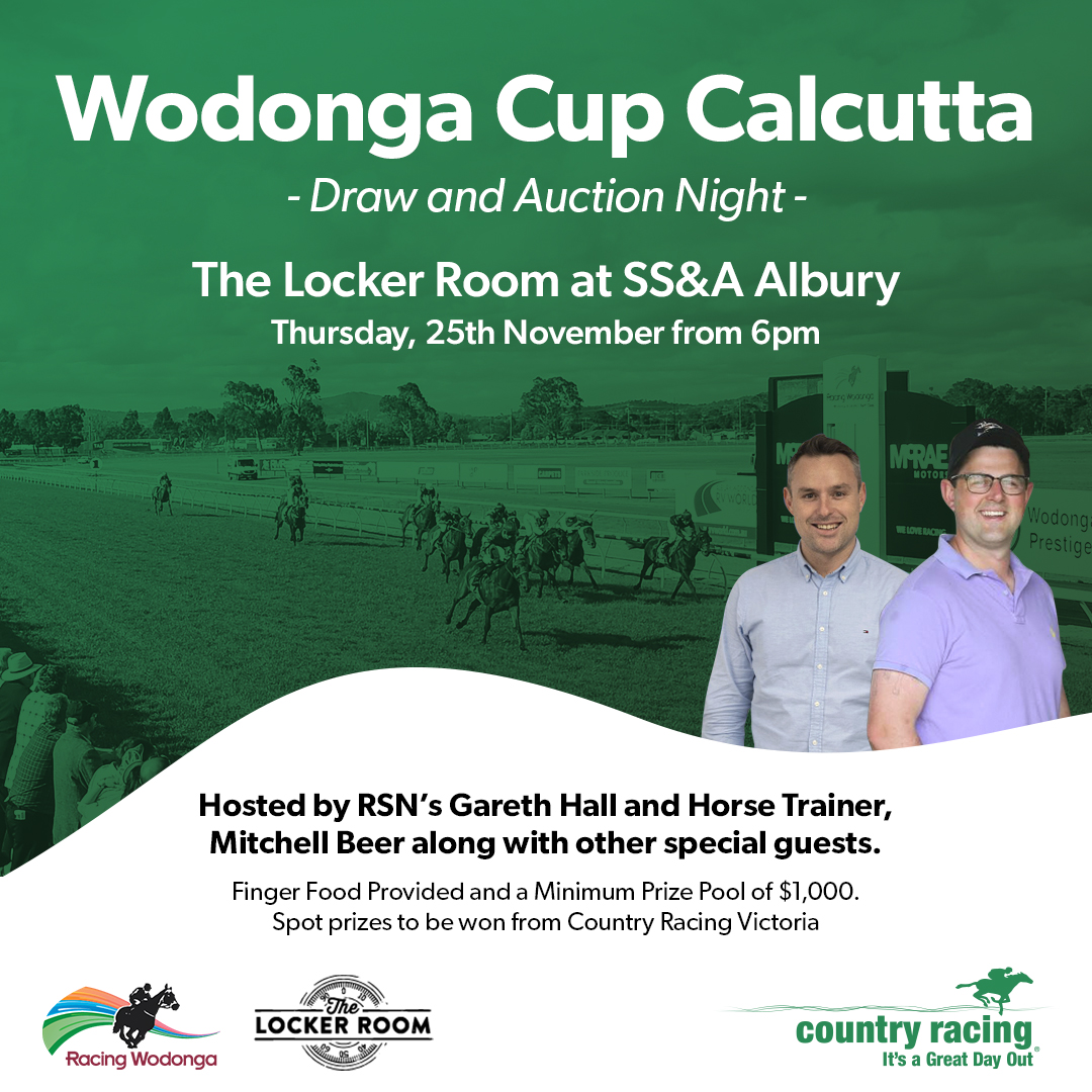 Country_Racing's tweet photo. Beer and Skittles is hitting the road next week for next Friday's Wodonga Gold Cup! Gareth Hall and Mitch Beer will host a special calcutta at the SS&amp;A Club in Albury next Thursday on Cup Eve with a minimum $1,000 prize pool. A night not to be missed! @RSN927 #CountryRacing https://t.co/r8c984lAHN