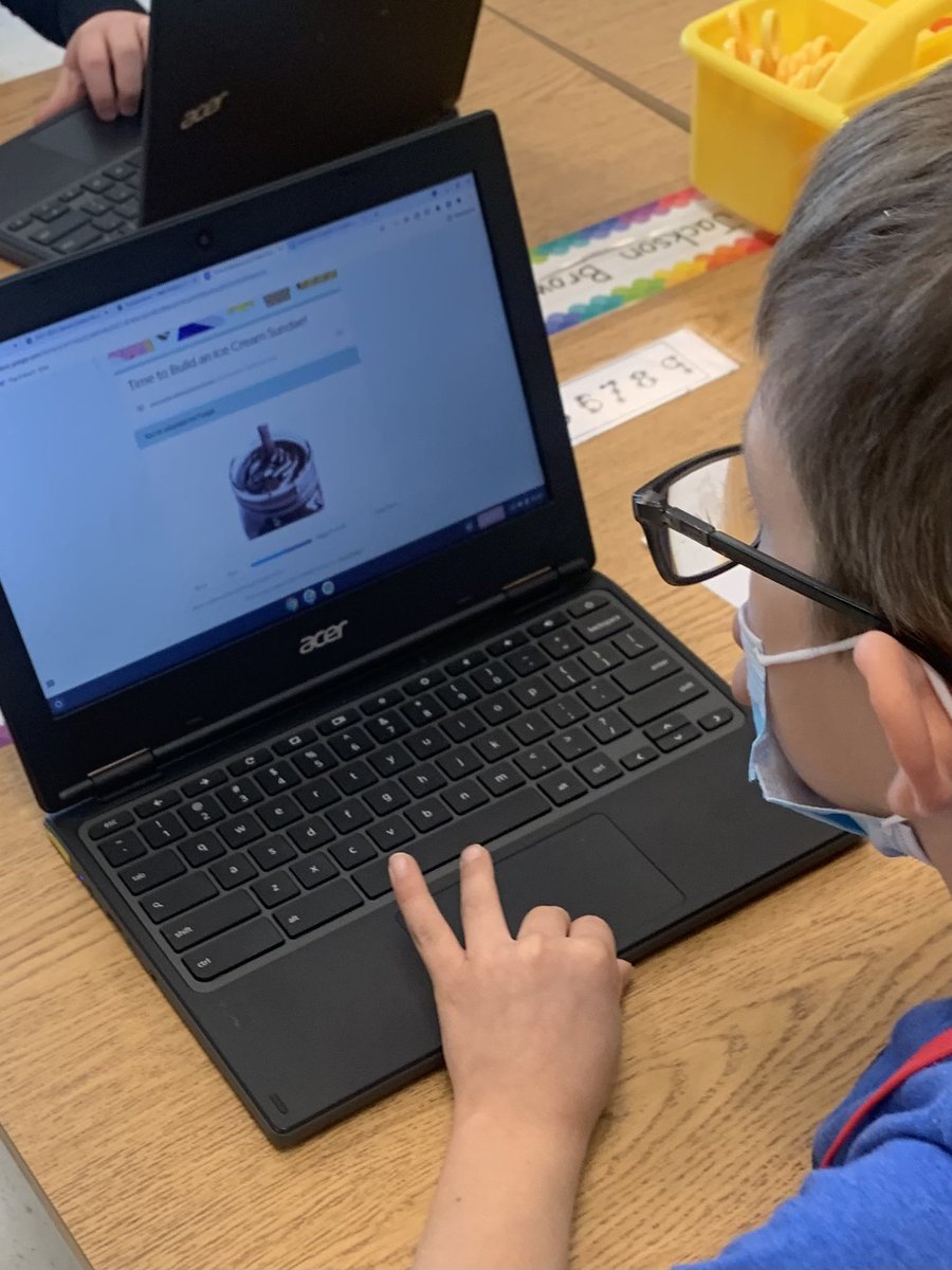 Mrs. Pavely’s students <a href="/pattisonpath/">Pattison Elementary</a> practiced their addition skills in order to earn different parts of an ice cream sundae! I loved seeing how motivated and engaged they were! #milfordmeansall