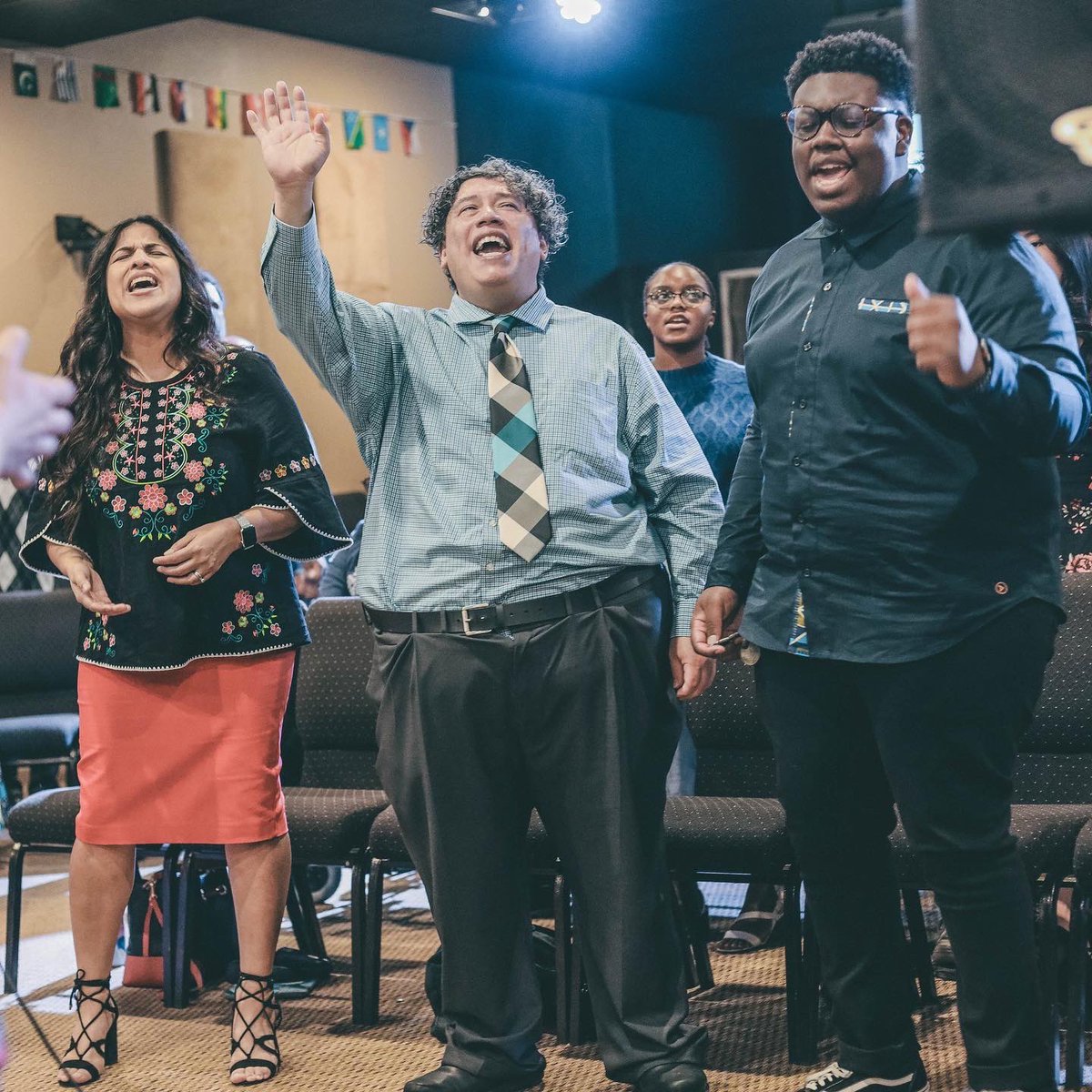 VisitTrueVine's tweet photo. What a time we had yesterday celebrating All Nations Sunday! We are here to bring the whole gospel, to the whole world, by the whole church. Thank you to everyone that came and represented your culture! https://t.co/RzsV6iEjNO