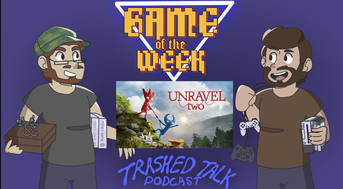 beerpretzelpod's tweet photo. Before a new game creator interview goes live tomorrow, listen back to our Trashed Talk Podcast episode where Austen broke down his recent comic book and video game recommendations with Sentient by @JeffLemire and Unravel 2! Listen to hear our discussion on both. https://t.co/nSUxymfqJ9