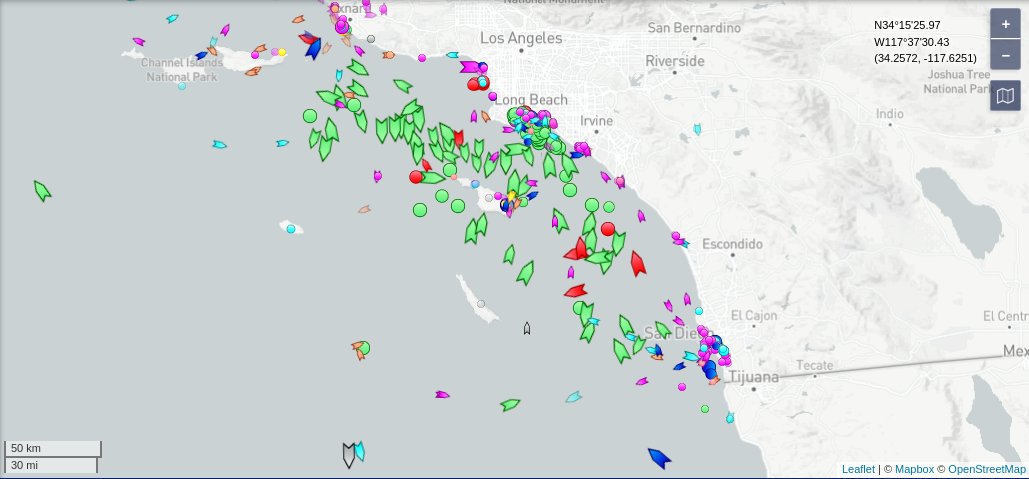 TheIntelFrog's tweet photo. Port Report 11/15
Port - In port(chg)/At anchor(chg)/Avg time at anchor(chg)
LA - 20(-1)/34(-4)/16.9 days(+.1)
Long Beach - 13(0)/37(+2)/15.4 days(+.5)
17 - ships awaiting processing by port of LA or Long Beach
Savannah - 7(+2)/24(-1)/N/A
#PortProblems #LA #LongBeach #Savannah https://t.co/X6euzMWKfP