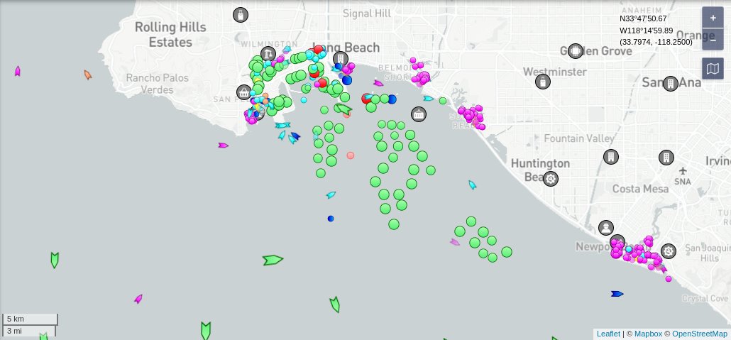 TheIntelFrog's tweet photo. Port Report 11/15
Port - In port(chg)/At anchor(chg)/Avg time at anchor(chg)
LA - 20(-1)/34(-4)/16.9 days(+.1)
Long Beach - 13(0)/37(+2)/15.4 days(+.5)
17 - ships awaiting processing by port of LA or Long Beach
Savannah - 7(+2)/24(-1)/N/A
#PortProblems #LA #LongBeach #Savannah https://t.co/X6euzMWKfP