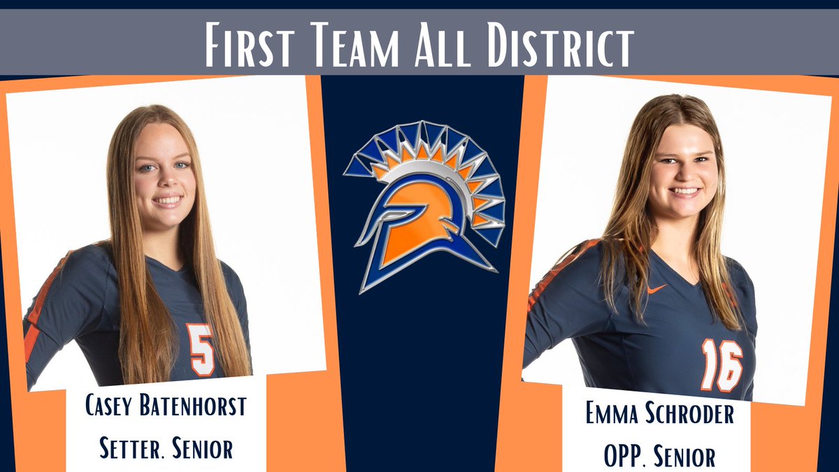 BIG congrats to <a href="/caseyybate/">Casey Batenhorst</a> &amp; <a href="/EmmaSchroder6/">Emma Schroder</a> for making 19-6A 1st team All District. Proud of you two!