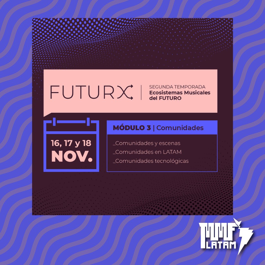 ⚛️⚛️⚛️ Atentxs compañerxs. Mañana empieza el tercer módulo de #FUTURX transmitiendo desde la 🇦🇷. Este módulo ofrecerá contenidos alrededor del lugar central que ocupan las comunidades para el sector. Pasen por su bio y averigüen todo lo bueno que traen. 🙅🏽‍♀️✌🏾<a href="/432_Hertzios/">432 Hertzios</a>