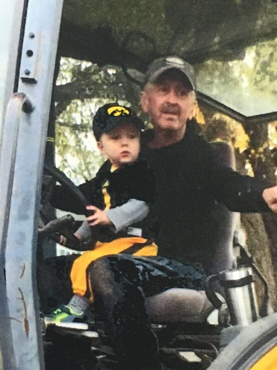 adamhoefer's tweet photo. There’s a new “Seymour” in town old man. He wants to know how to run the backhoe and lift. https://t.co/XrCEyjyBJM