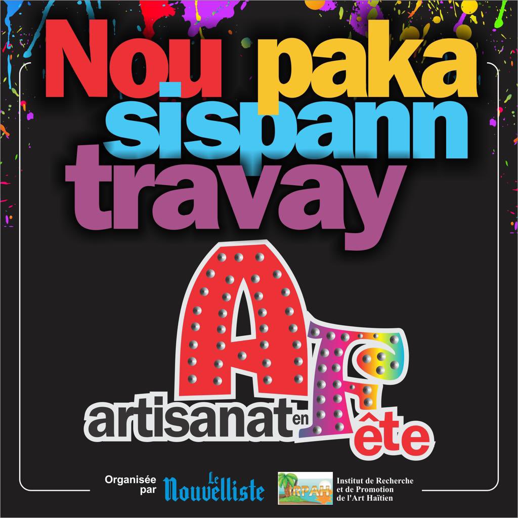 artisanatenfete's tweet photo. Nou paka sispann travay 🗣 https://t.co/zHUjdobVJV
