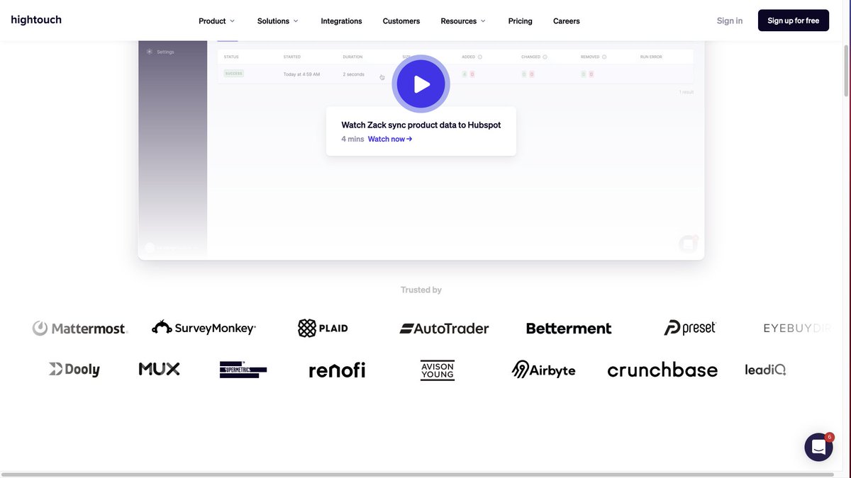 kashgupta_'s tweet photo. 4 months later, we updated our site again🥶

sometimes I feel like I'm dreaming when @crunchbase @SurveyMonkey @Betterment @DoolyHQ @RenoFiNow @AirbyteHQ @AvisonYoung @EyeBuyDirect @MuxHQ all come inbound

this is a testament to how hard our team has worked, more to come soon!😎 https://t.co/yInXcfbX26