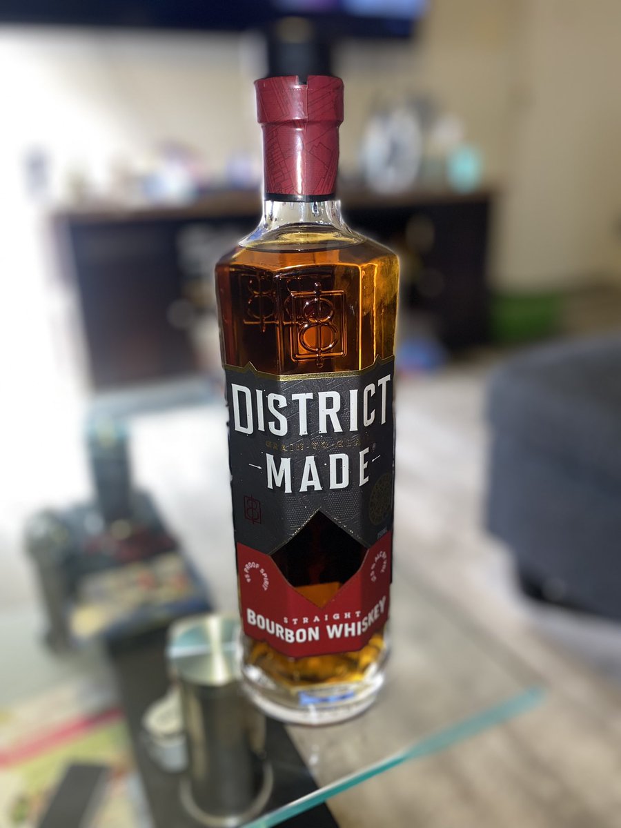 KeepItRealDMV's tweet photo. What yโall know about #DistrictMade #Straight #Bourbon #Whiskey ??? Well we will be sipping on this and other #spirits on our new #Podcast and #Show #KeepItRealDMV We will keep you posted on what we think of this #DC based company. S/O to #IVYCITY ๐ค๐พ๐ฃ https://t.co/JByjDjEPNx