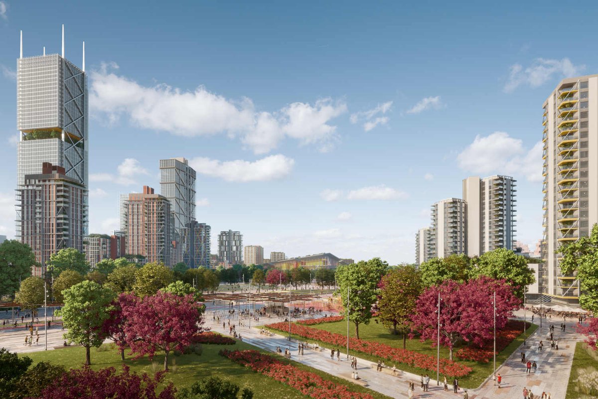 At 1100 today, on stage in the Bavarian Pavilion at #SmartCityExpo, our Kay Killmann will be chatting with <a href="/DCNMadrid/">Prensa</a> about #MadridNuevoNorte, Europe's largest urban redevelopment project, and the #LEED for Cities &amp; Communities program. Come join us!

#SCEWC21 #LEEDforCities