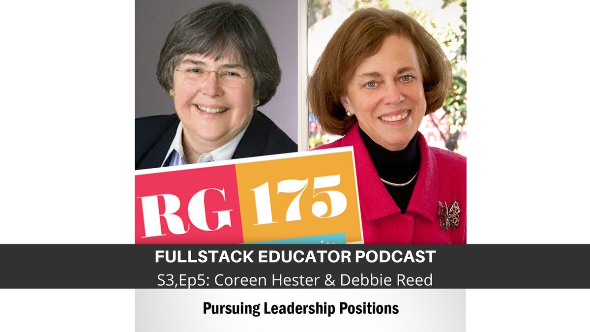 FullstackE's tweet photo. We had the privilege of speaking with @CoreenHester and Debbie Reed from @RGroup175 about pursuing leadership positions in independent schools. If you're an aspiring leader, you need to listen to this episode! https://t.co/fmm8u7TykX #indyschools #education #leadership https://t.co/9ZLW0Th8FN
